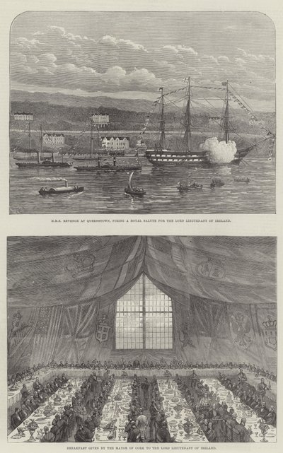 De Lord Lieutenant in Cork door Henry Spernon Tozer